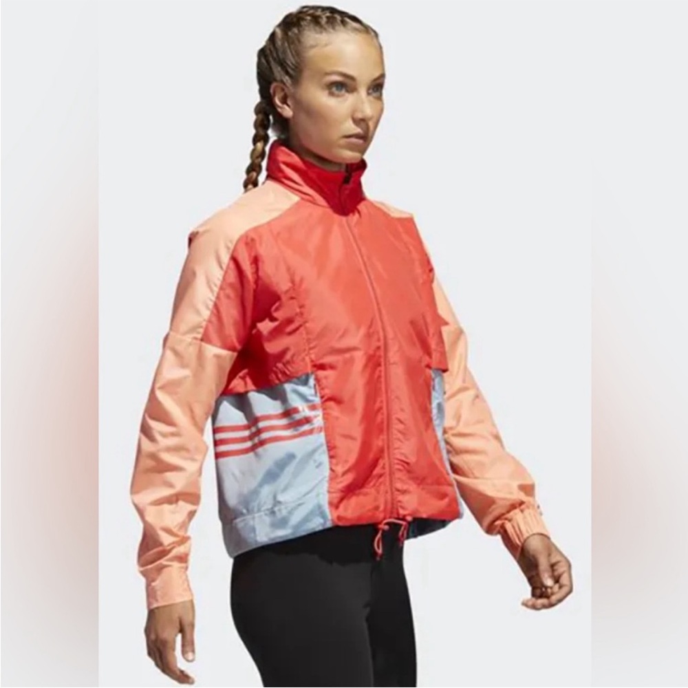 Small Pink Adidas Windbreaker Jacket, condition: perfect